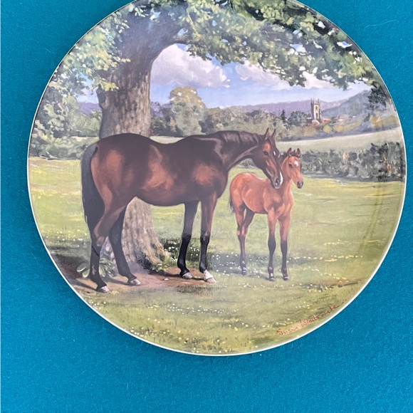 Spode The Noble Horse set of 3 Collector plates Limited Editions EUC - Picture 2 of 7